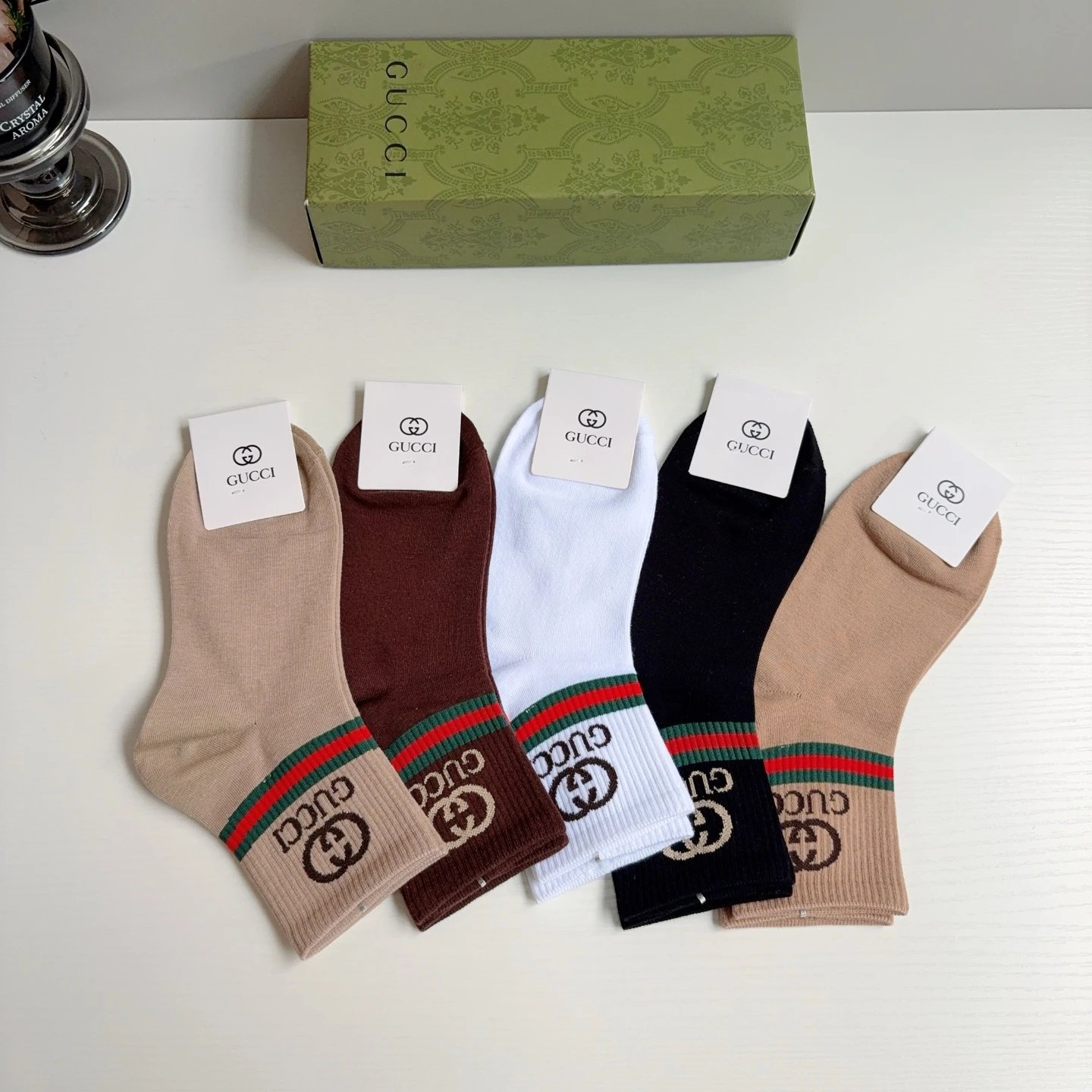 Gucci Crew Cotton Socks Ver.A — photo 4