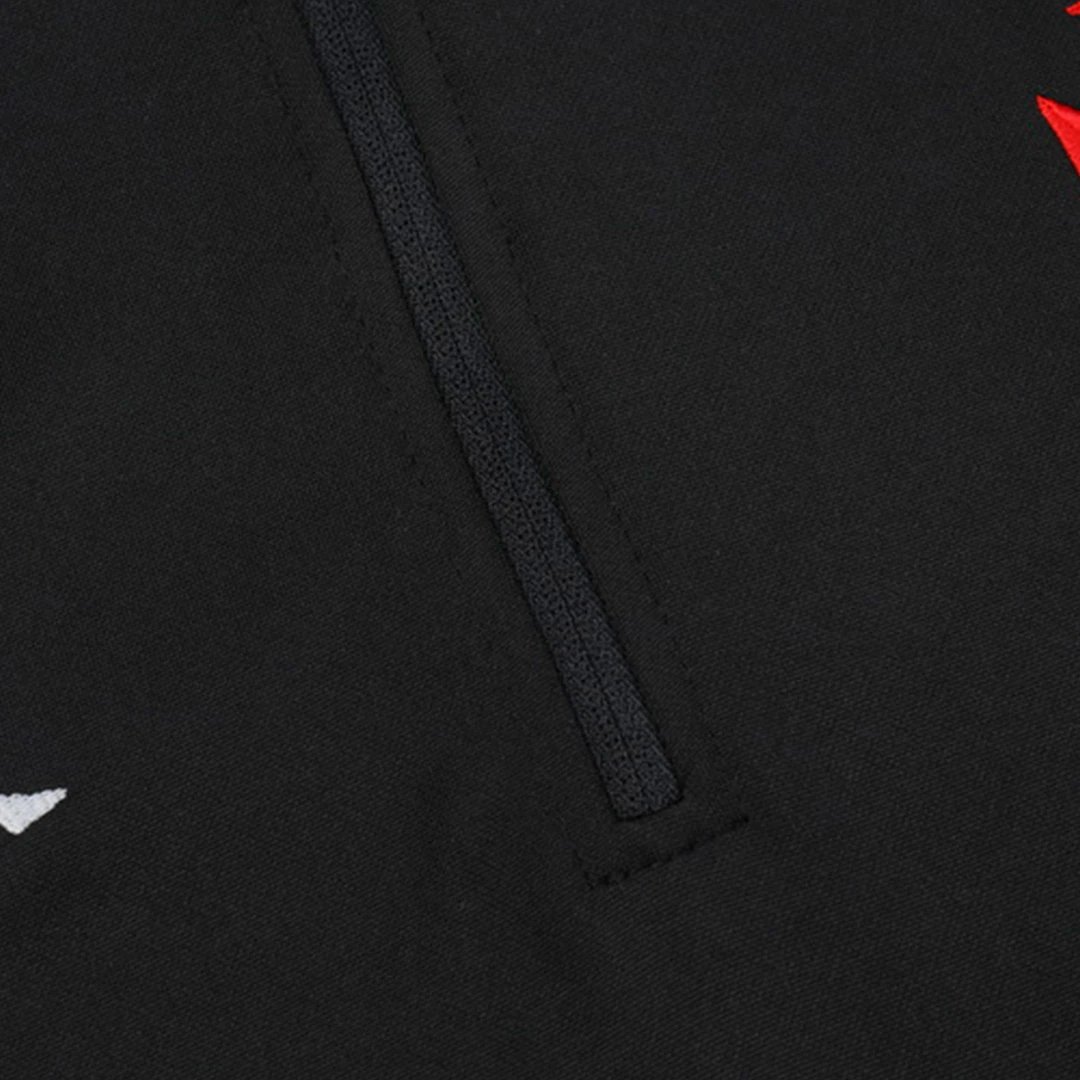 2023 Vasco da Gama 1 4 Zip Tracksuit 24 Black — Photo 6