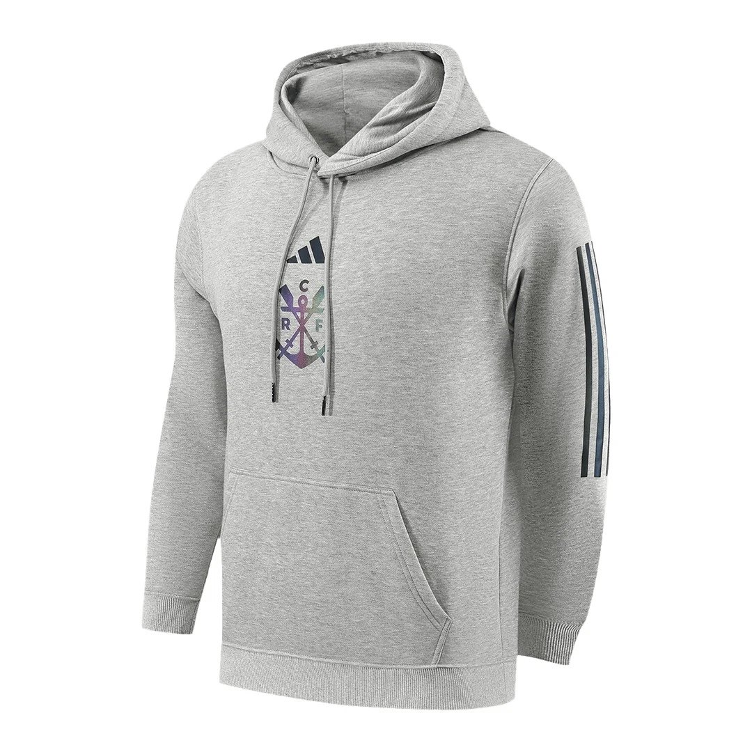 Flamengo 2023 CR Sweater Hoodie 24 Gray — Zdjęcie 2