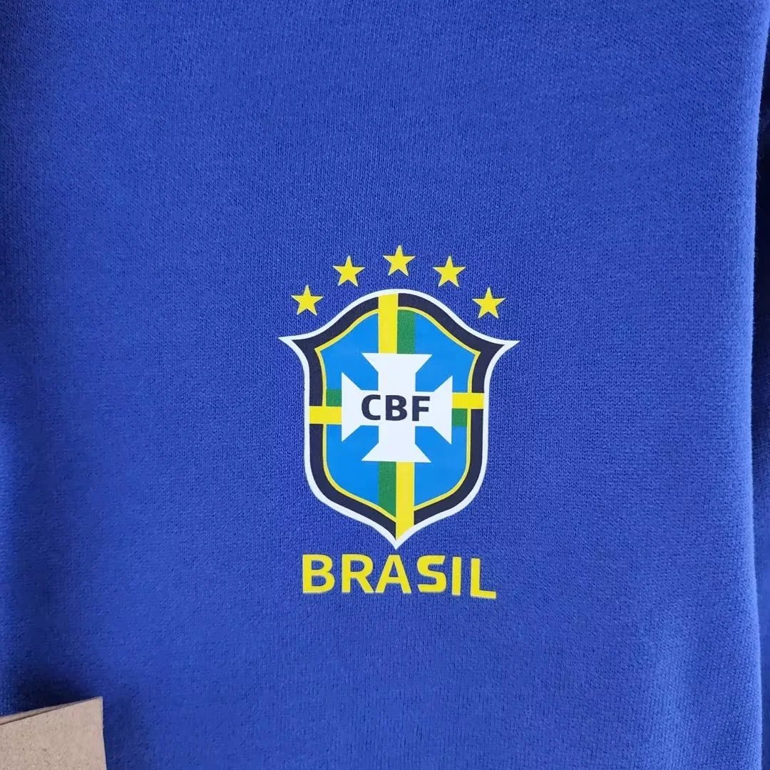 Brazil Sweater Hoodie 2022 23 Blue — photo 6
