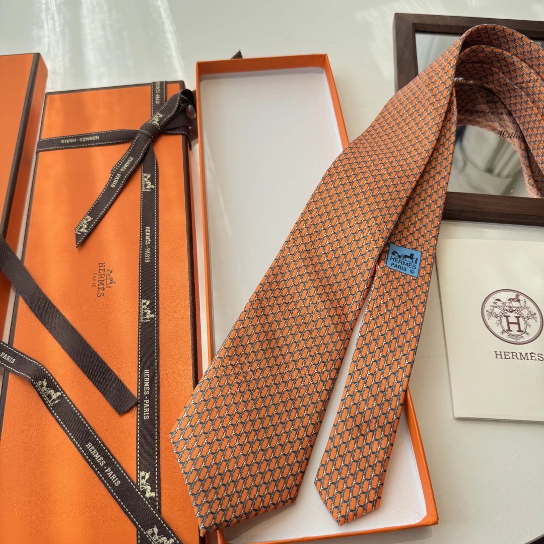 Hermes Silk Tie Ver.Q — Photo 5