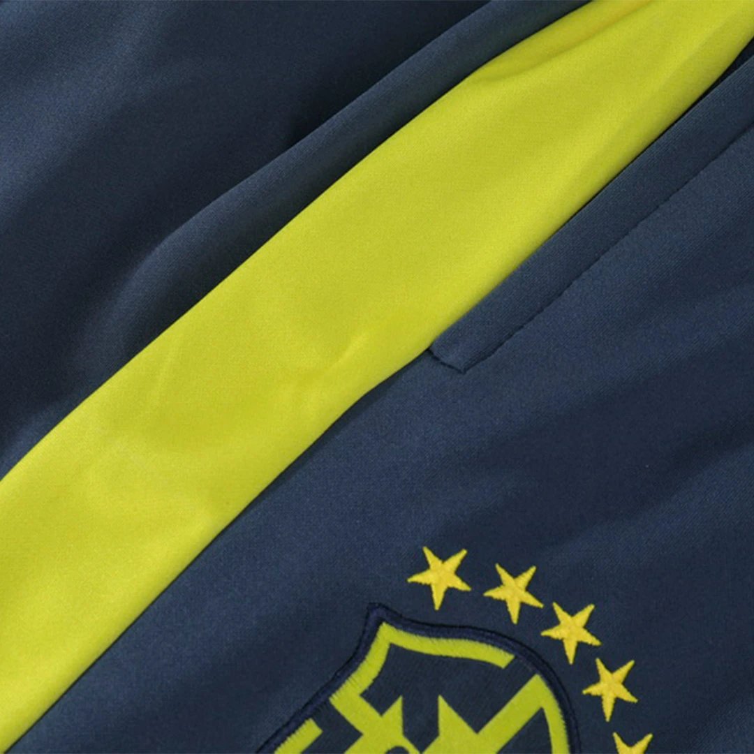 Brazil 1 4 Zip Tracksuit 2023 Navy — photo 12