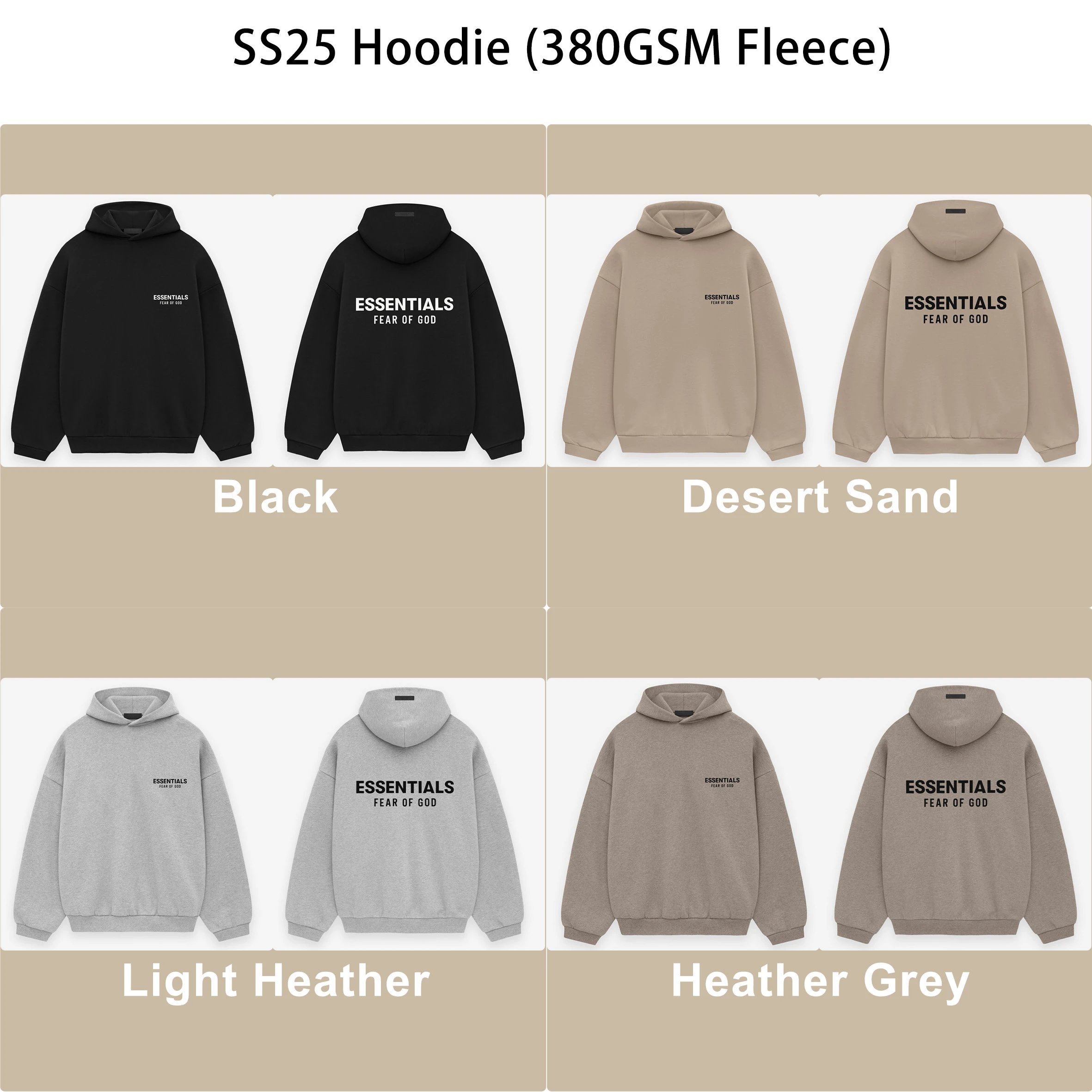 24FW25SS Hoodie ESS Hoodie