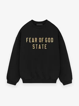 thumbnail for 24FW-StateSweatshirt 480GSM heavy Sweatshirt State logo