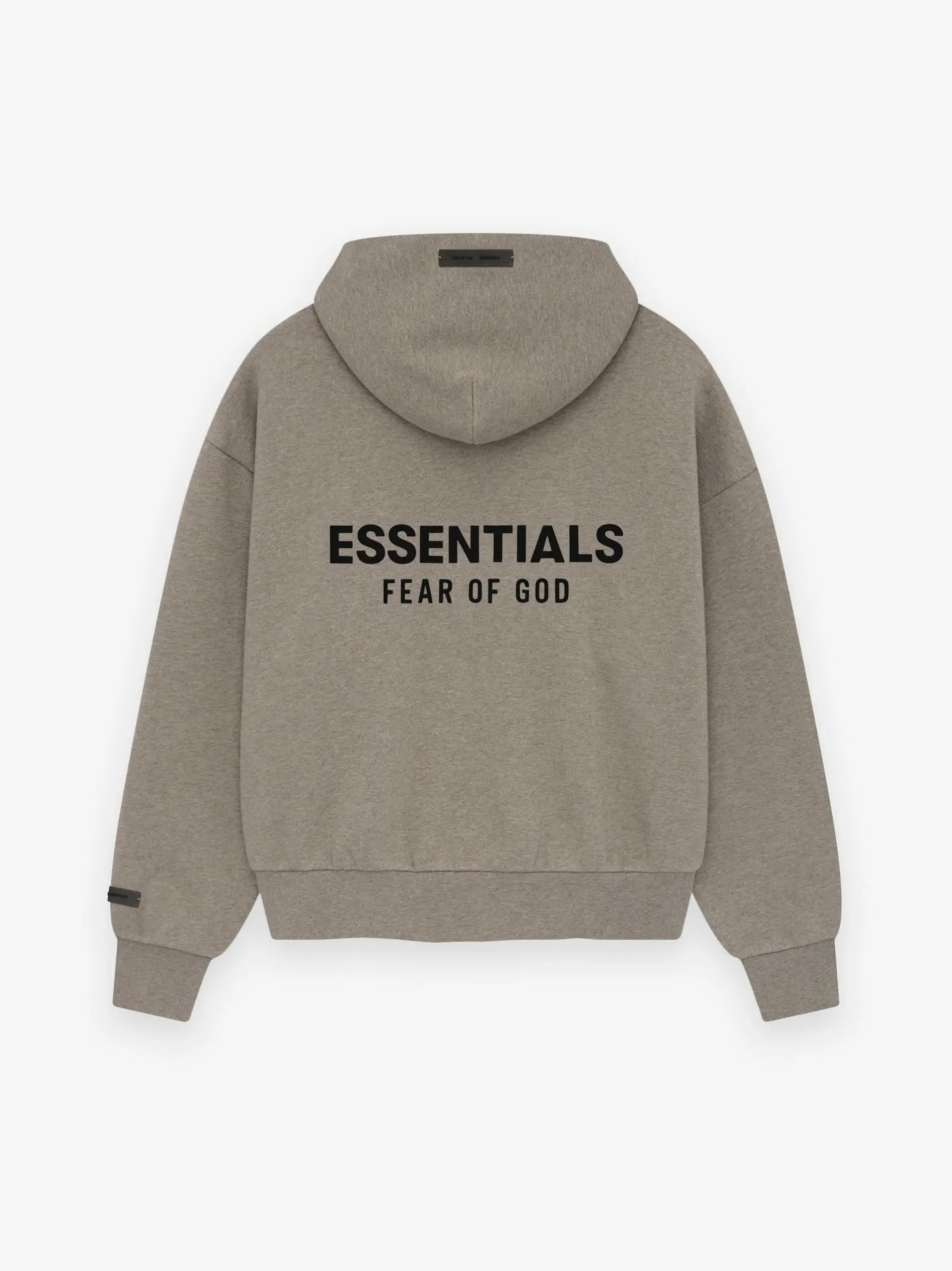 Fear of God Essentials AlwaysOn Hoodie Logo Dark Oatmeal
