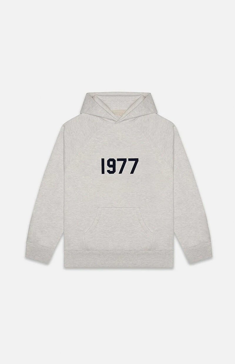 Fear of God Essentials Hoodie 1977 Light Oatmeal