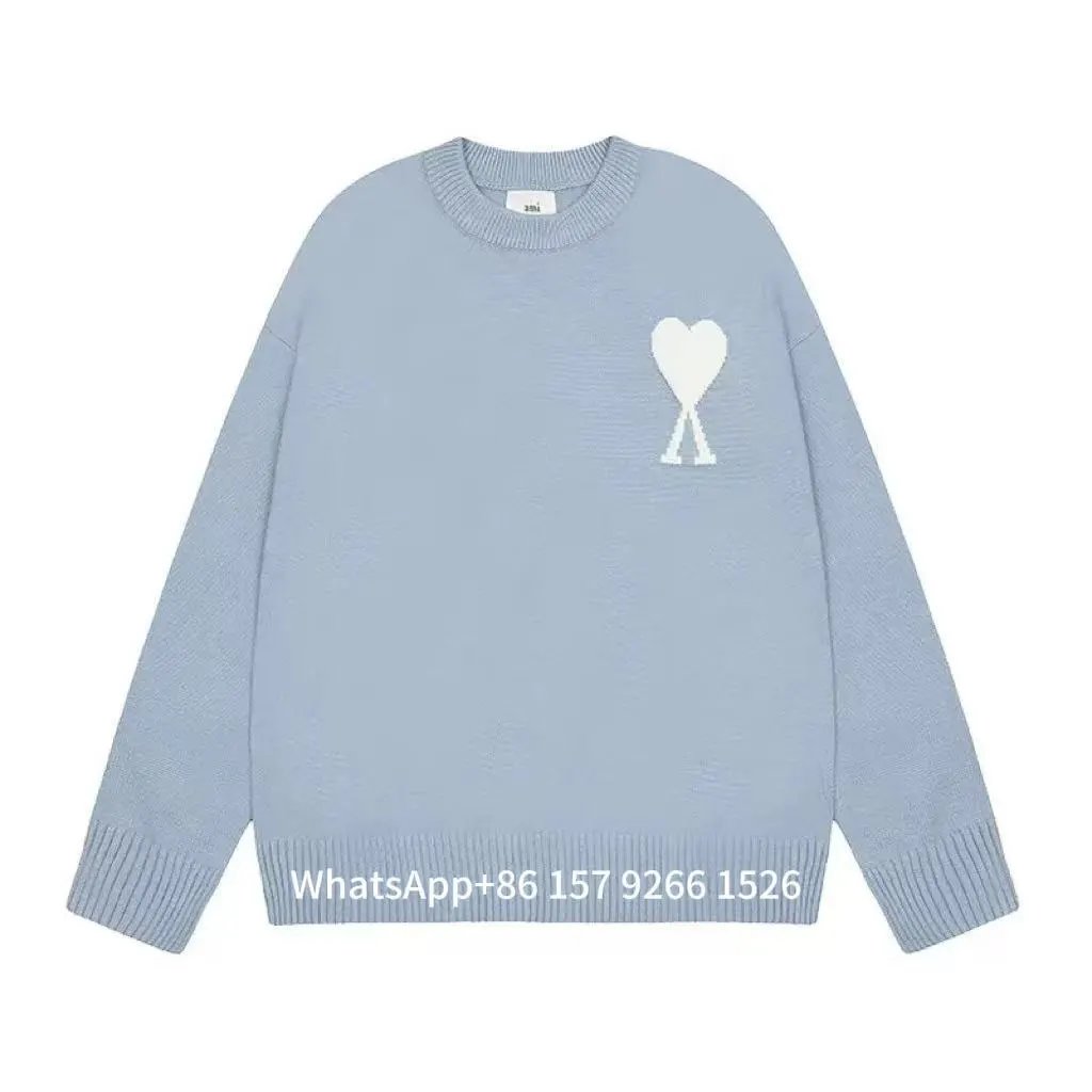 Burberry Hoodies & Sweatshirts Equestrian Knight logo crewneck sweatshirt — Light blue