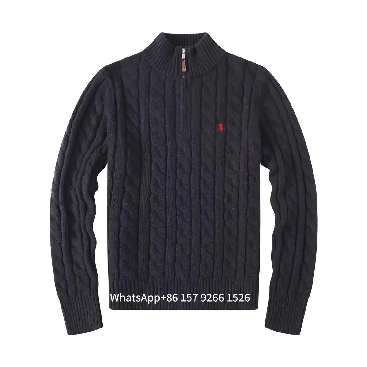 Burberry Hoodies & Sweatshirts Equestrian Knight logo crewneck sweatshirt — Ralph Lauren Sweater 4