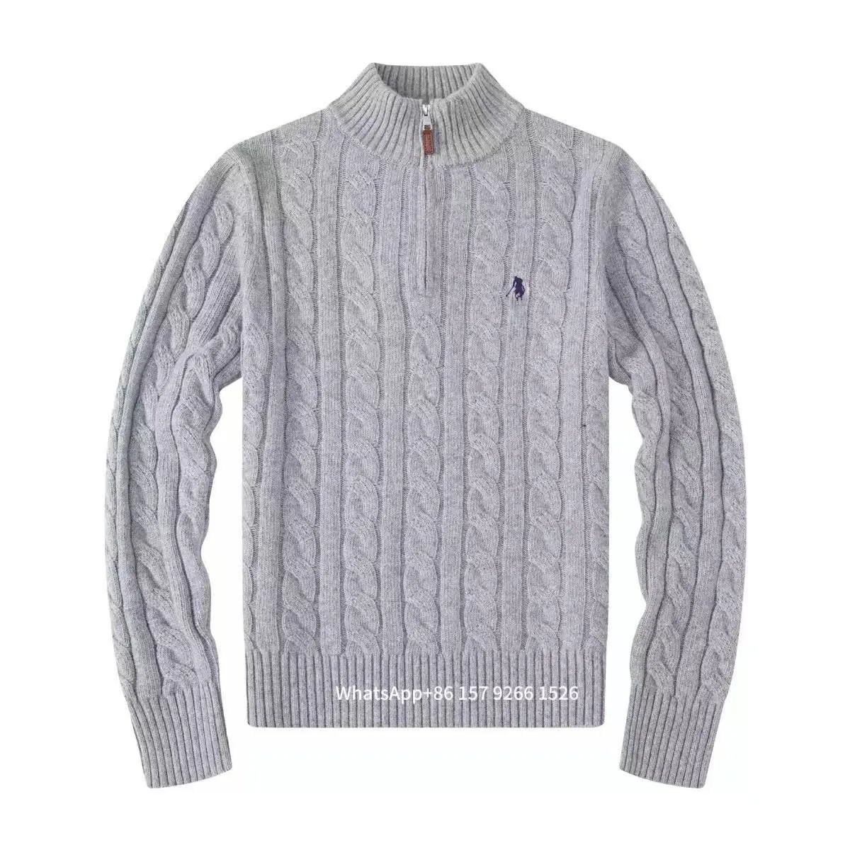 Burberry Hoodies & Sweatshirts Equestrian Knight logo crewneck sweatshirt — Ralph Lauren Sweater 6