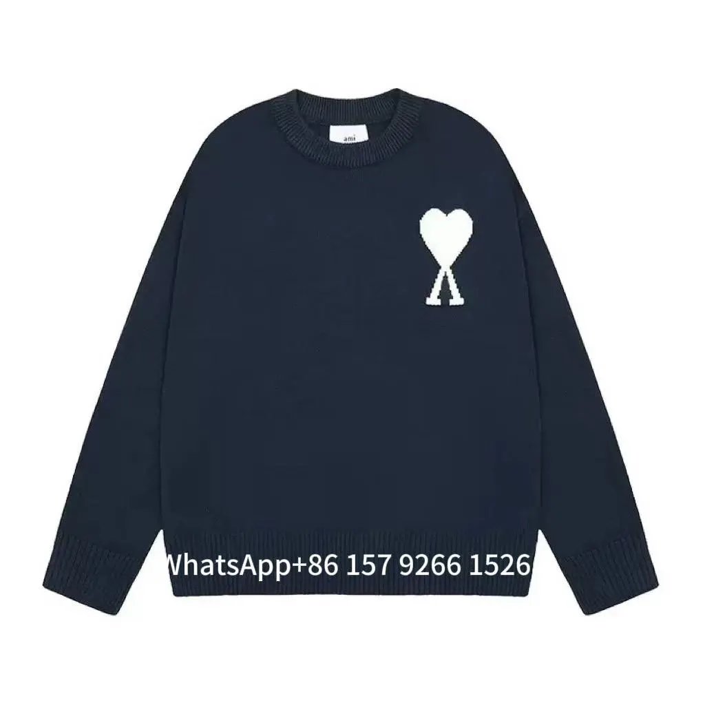 Burberry Hoodies & Sweatshirts Equestrian Knight logo crewneck sweatshirt — Navy Blue