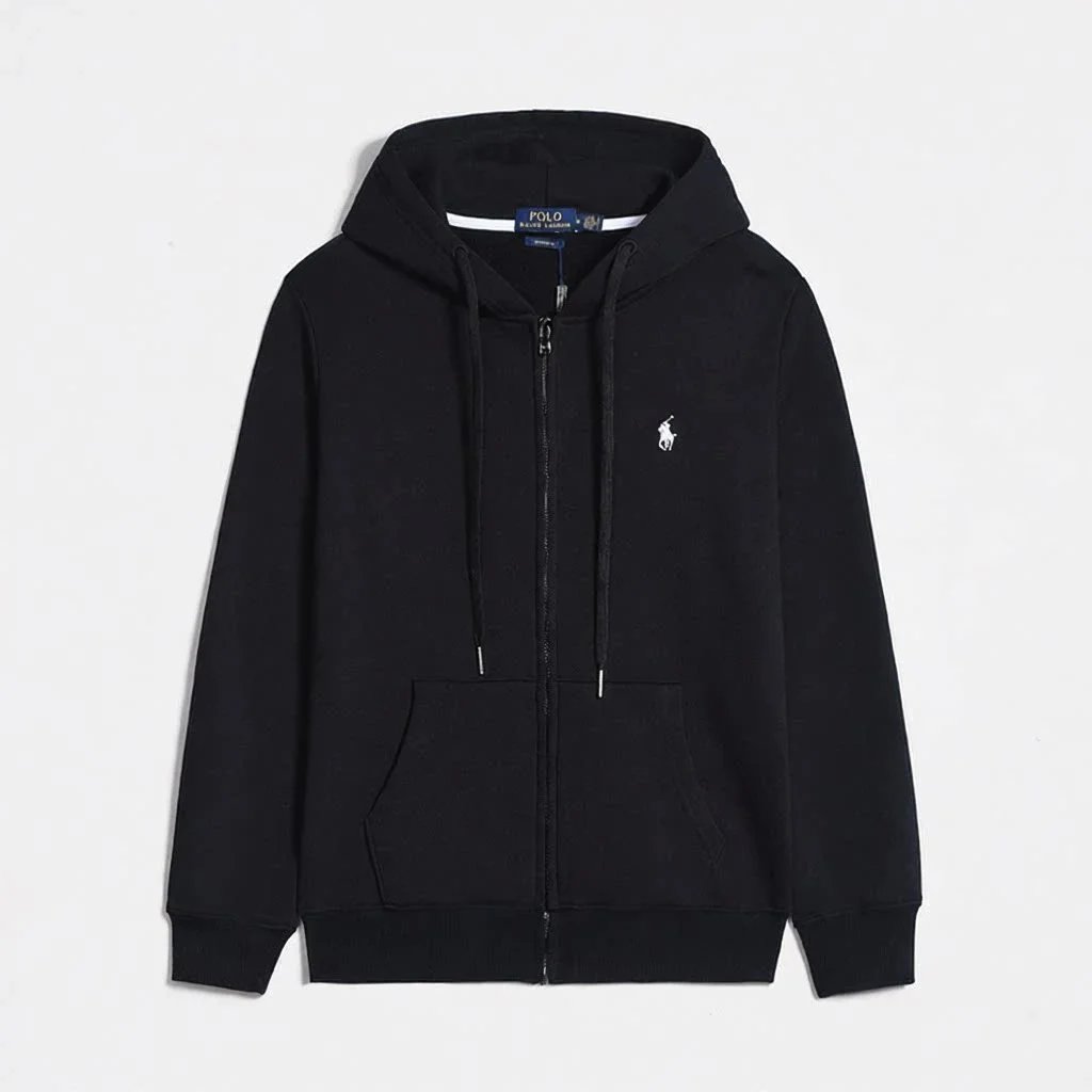Polo Zip Hoodie