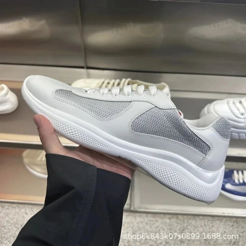Prada Leather Sneakers