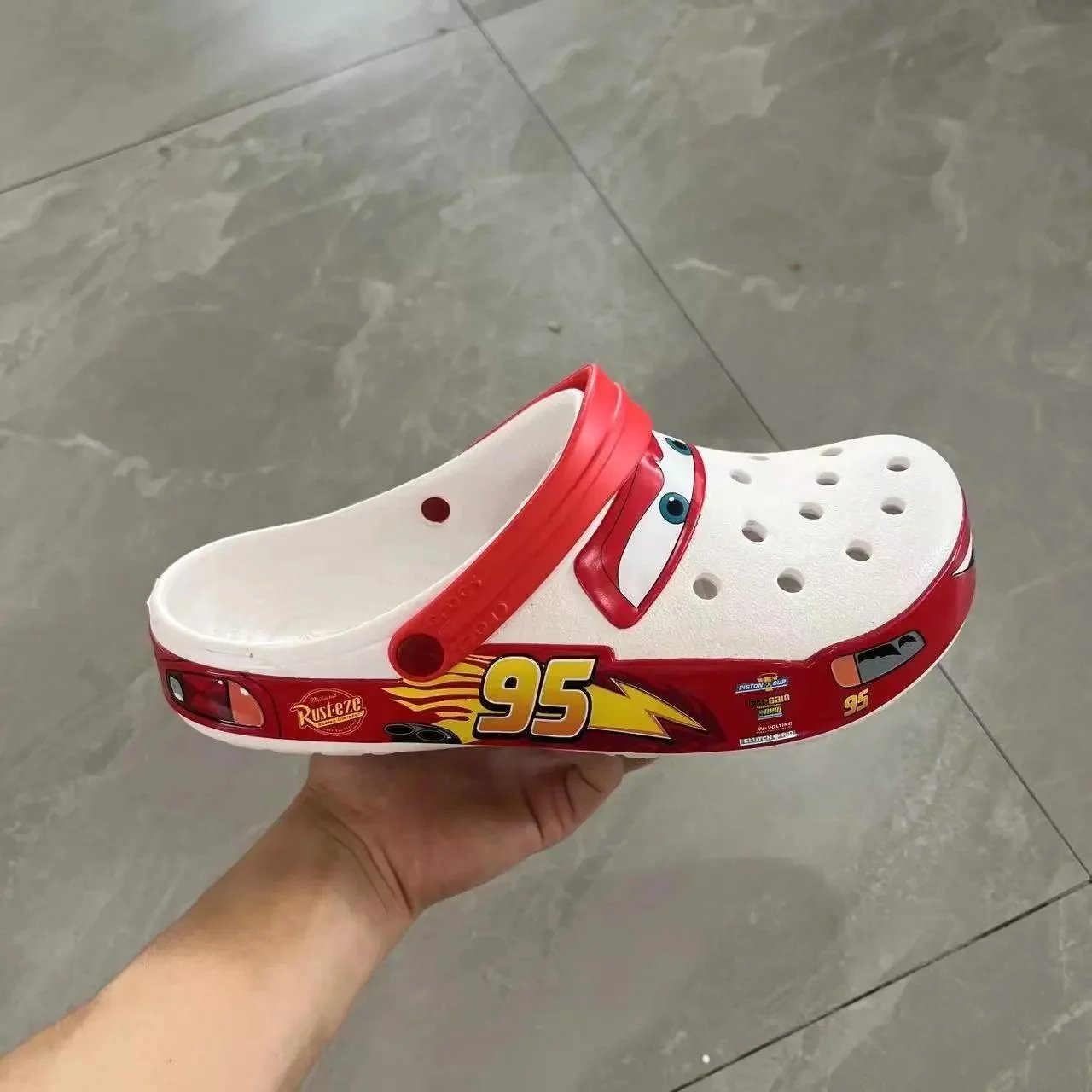 Car Print Clogs