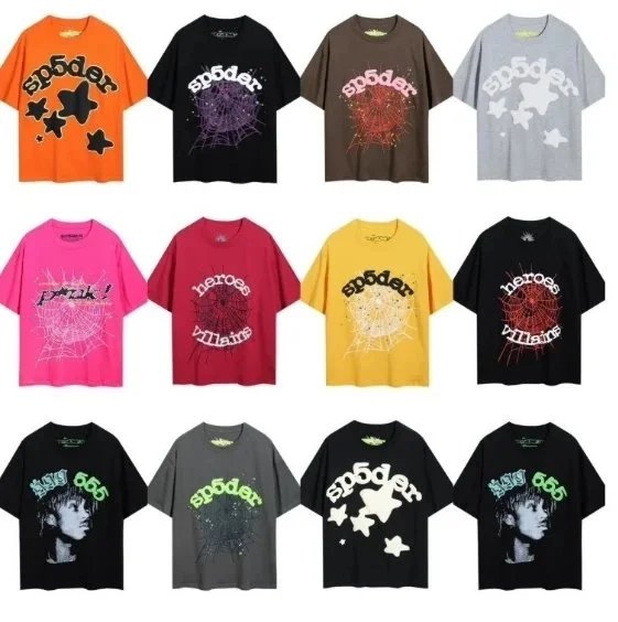 Spider Web Graphic T Shirt