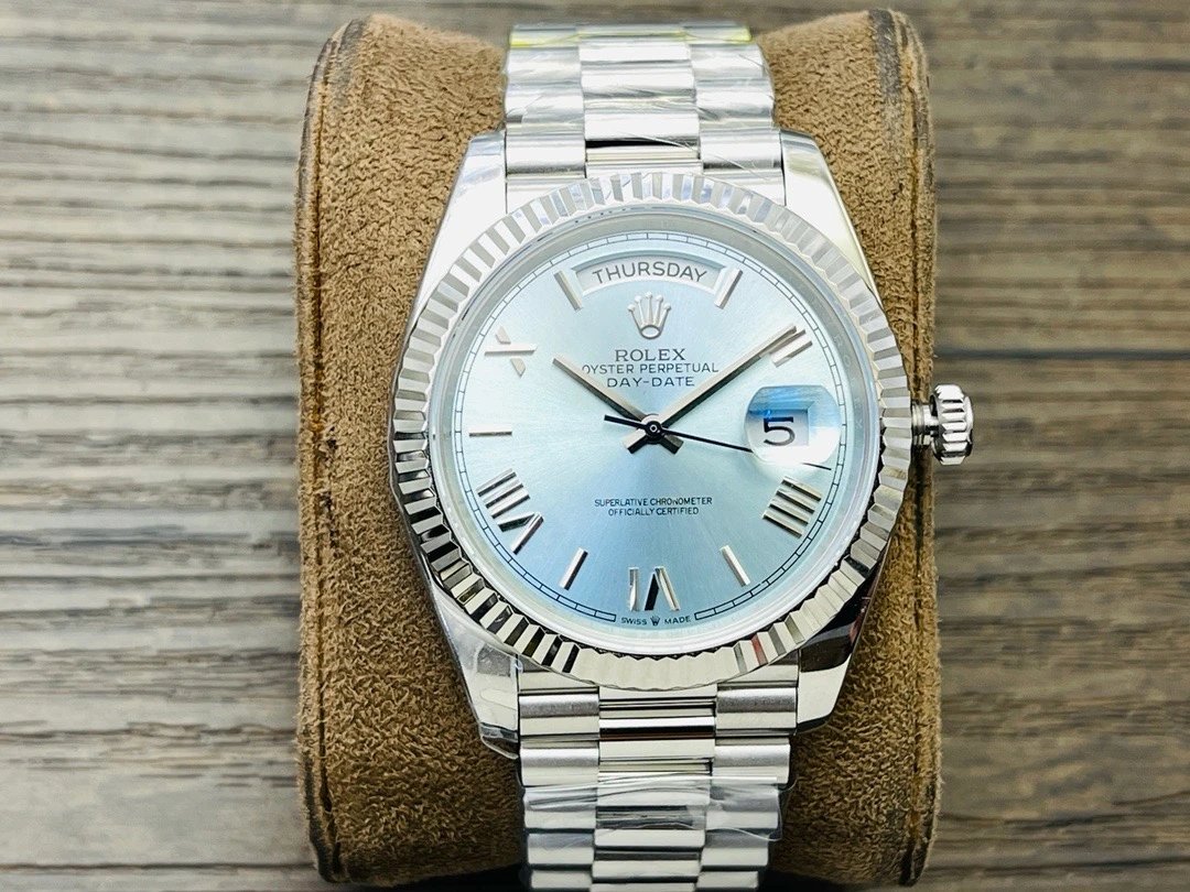 Ice Blue Plate Roman Platinum Edition