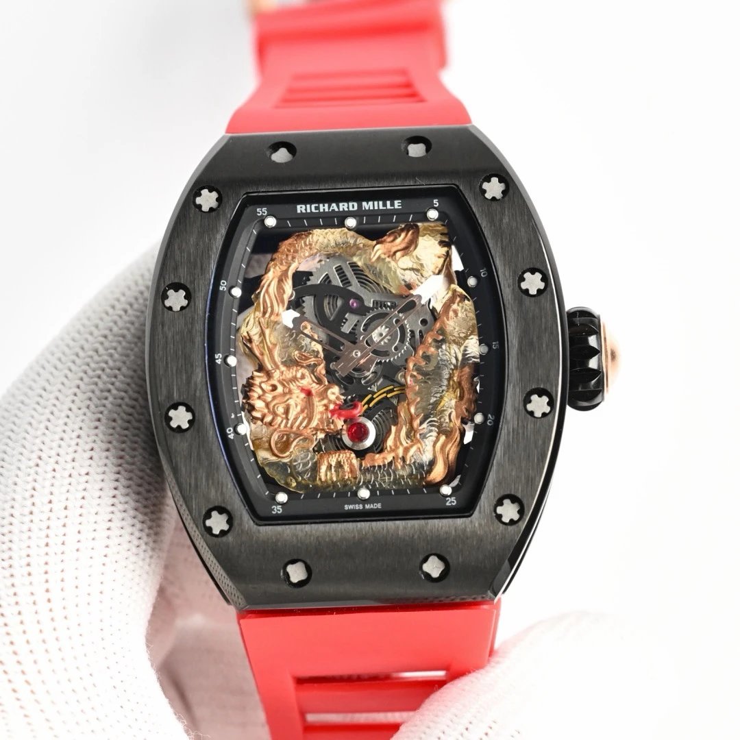 Jackie Chan Series Black Case Red Strap