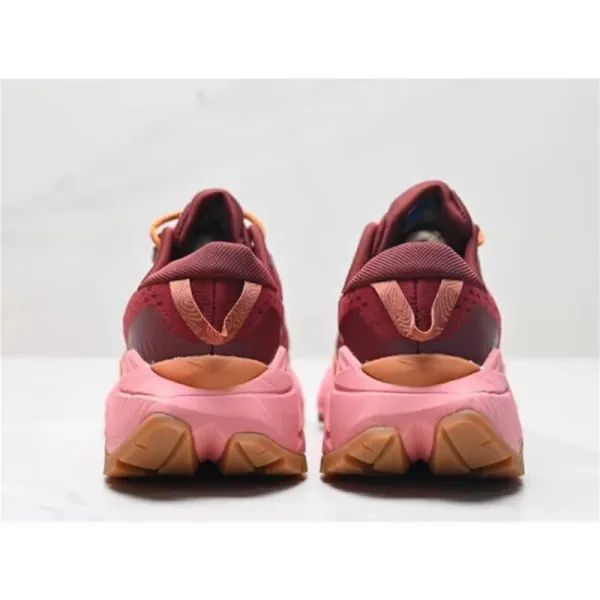 Hoka Tecton X 2 Burgundy Pink Running Shoes - 23