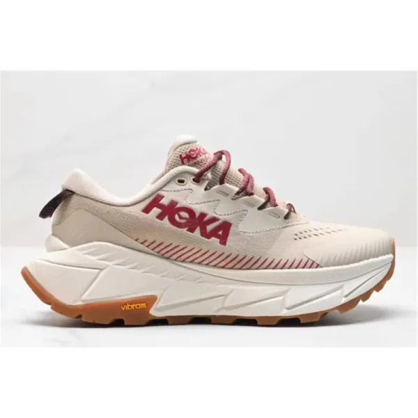 Hoka Tecton X 2 Burgundy Pink Running Shoes - 24