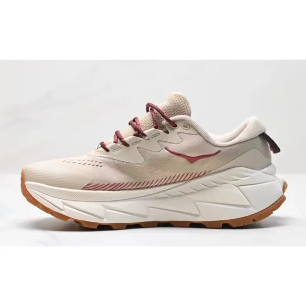 Hoka Tecton X 2 Burgundy Pink Running Shoes - 25
