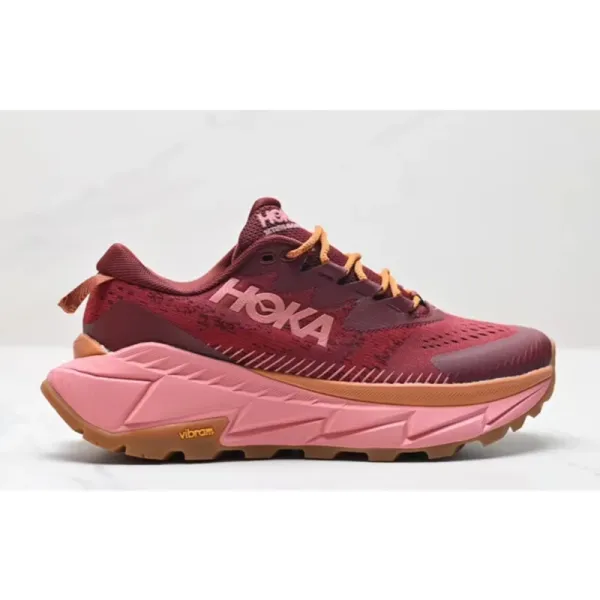Hoka Tecton X 2 Burgundy Pink Running Shoes - 21
