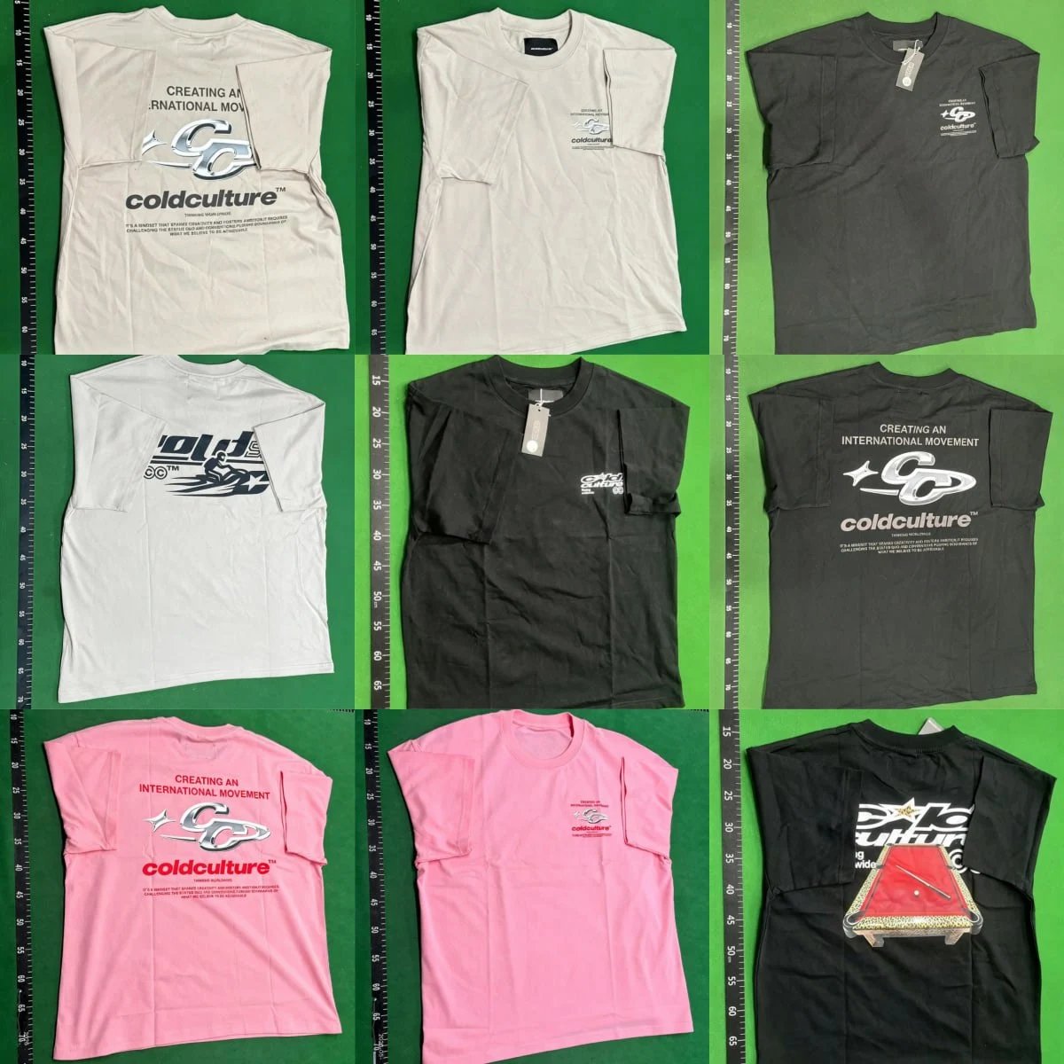 Cold couple short-sleeved T-shirt