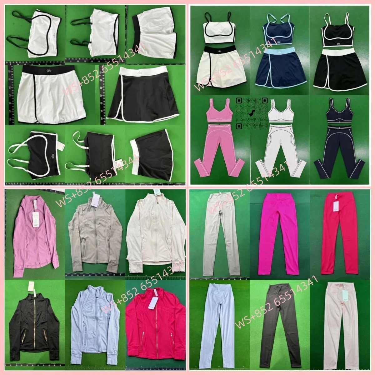 Ninth Pants Set Slim Fit Outerwear Stretch Quick Dry Yoga Clothing WS +852 65514341