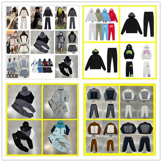 High-Quality Fall/Winter Streetwear Hoodie Set WhatsApp+852 6764 5004