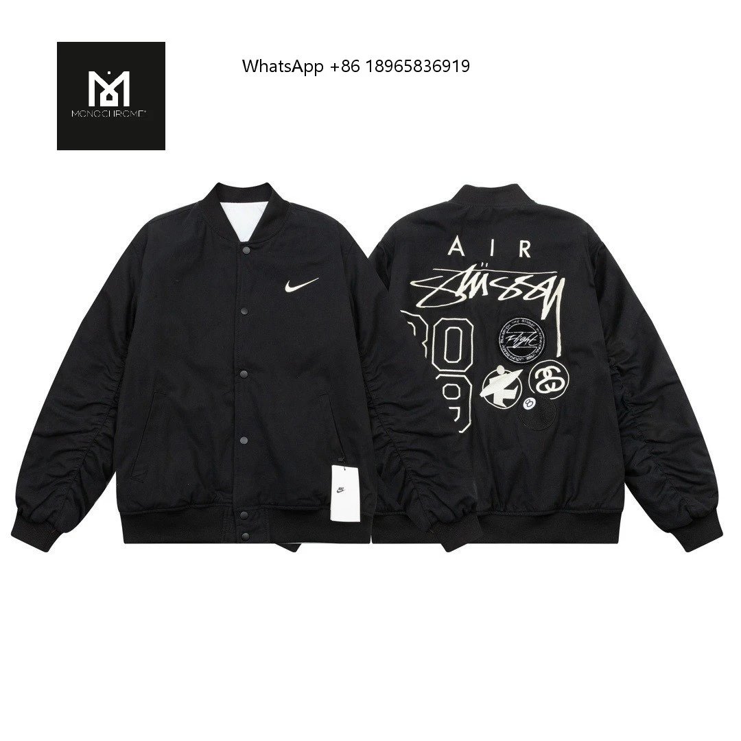Stüssy Jackets Logo Jacket — GP-J 005 Black