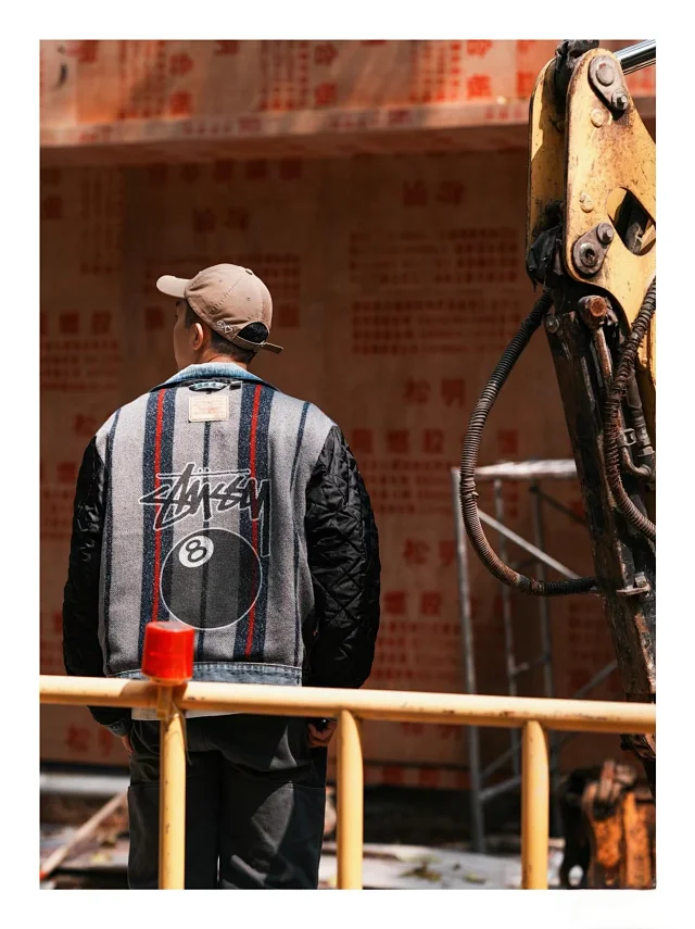 Stüssy Jackets Logo Jacket product detail image 12