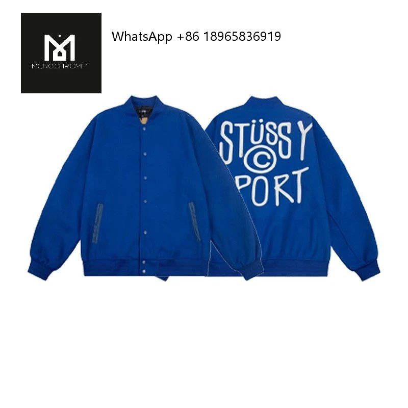 Stüssy Jackets Logo Jacket — GP-J 007 Blue