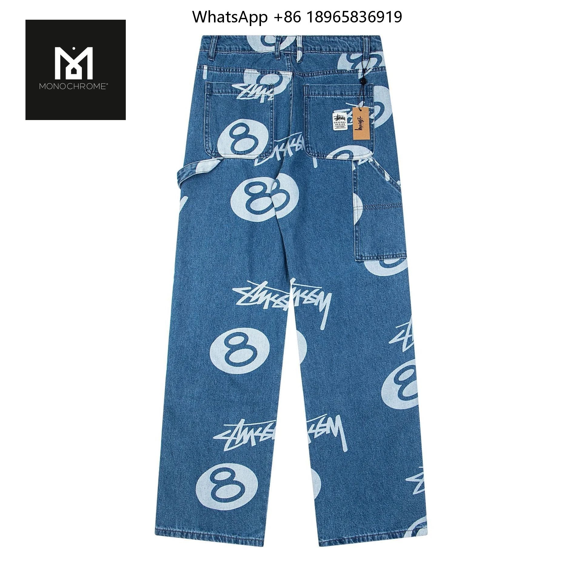 Stüssy Jackets Logo Jacket — 634 blue