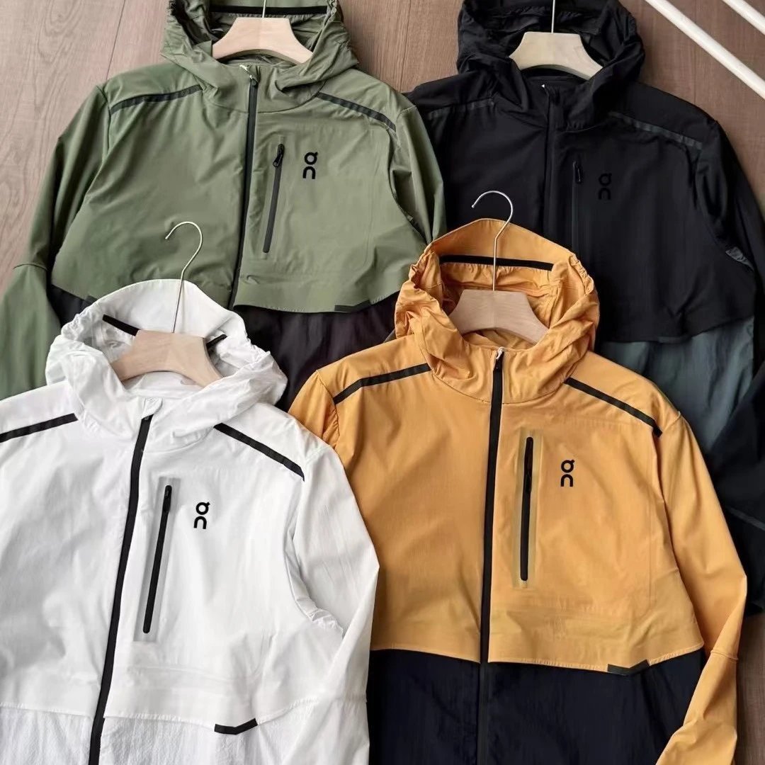 On Jackets Hooded Full-Zip Running Jacket image 8
