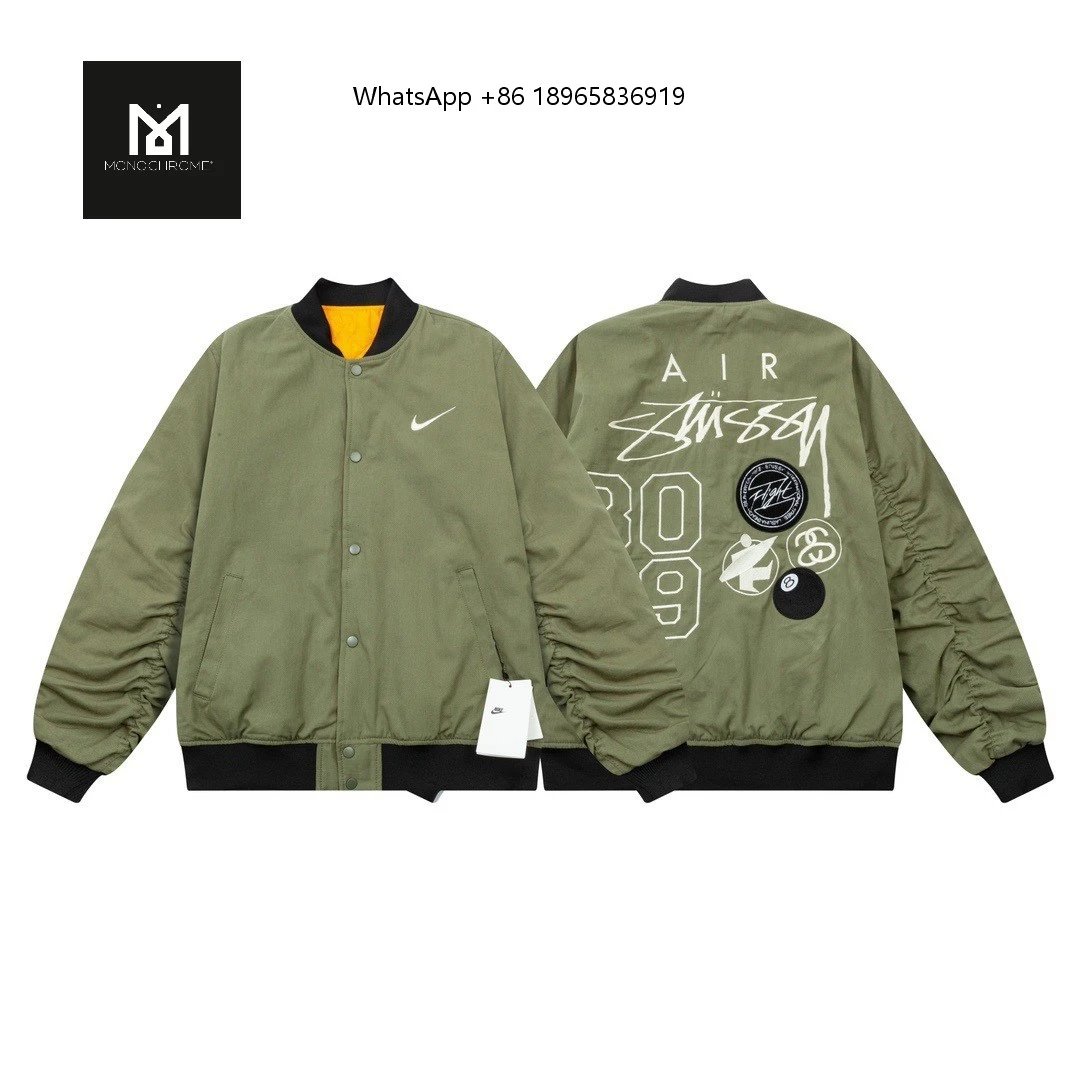 Stüssy Jackets Logo Jacket — GP-J 005 army green