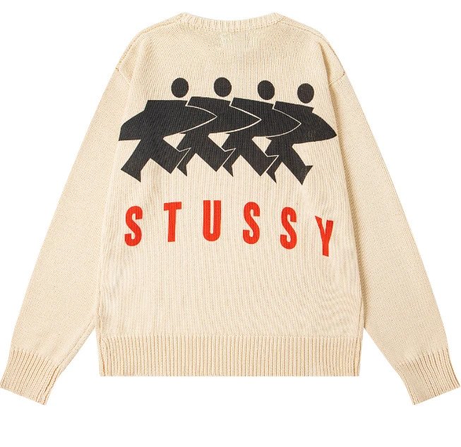 Stüssy Jackets Logo Jacket — 507 Apricot Color