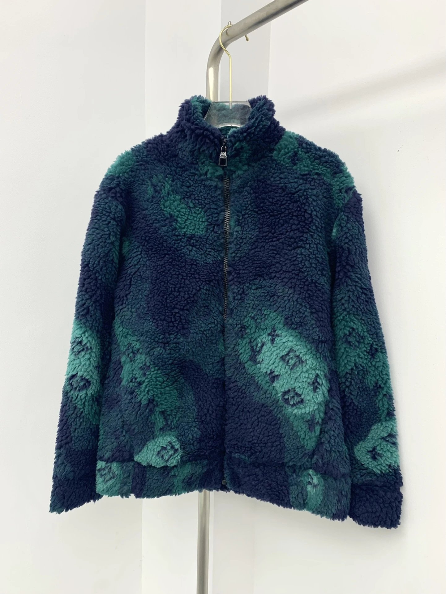 Louis Vuitton Jacquard Camo Fleece Blouson