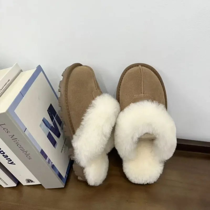 UGG Boots Fur-Lined Rear Bow image 11