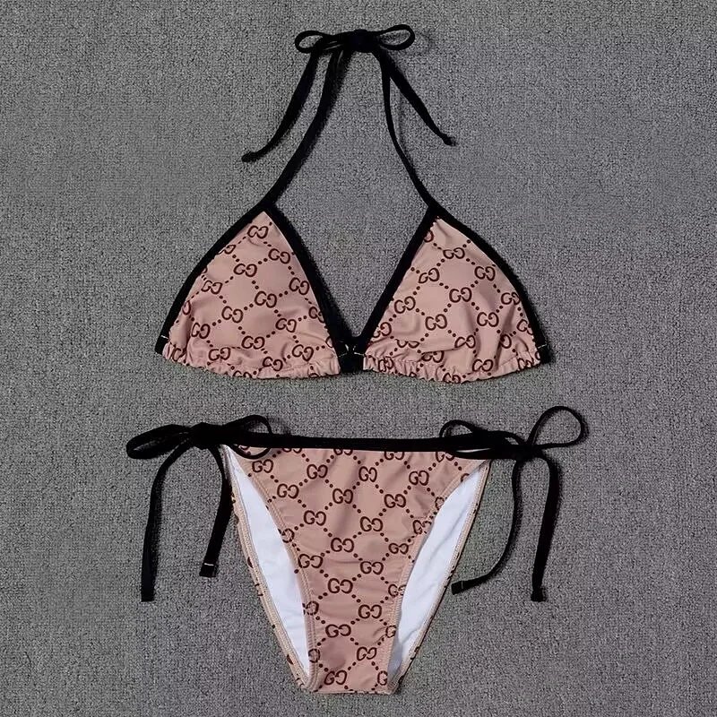 Victoria's Secret Underwear Rhinestone Logo Strap Bra and Thong Set — 17
