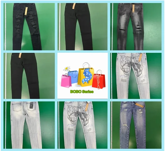 Unbranded Jeans Distressed denim product detail image 1