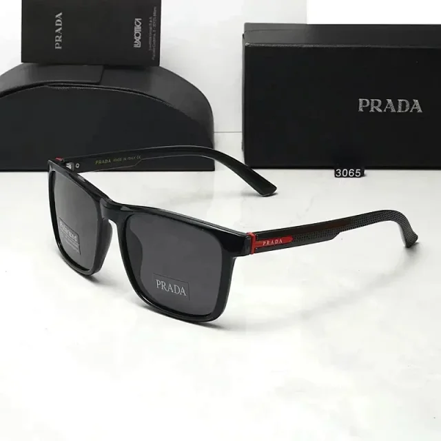 Louis Vuitton Eyewear Square-frame polarized sunglasses product detail image 3
