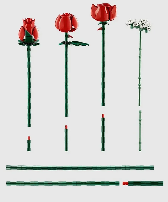 Unbranded Uncategorized Flower Bouquet Building Block Set product detail image 6