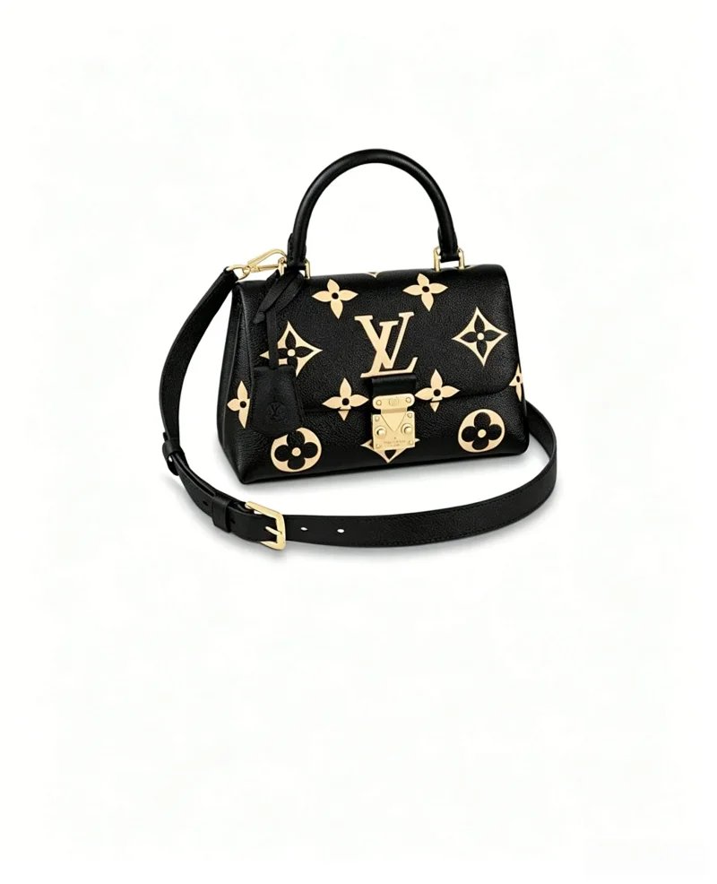 Unbranded Crossbody Bags Bowling bag with multicolour cross appliqués image 3