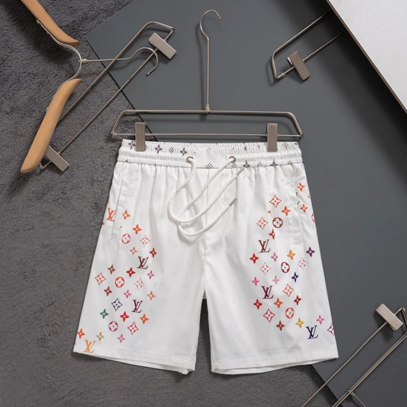 Louis Vuitton Shorts Monogram Print Drawstring — 27