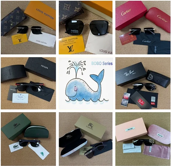 Louis Vuitton Eyewear Square-frame polarized sunglasses product detail image 1