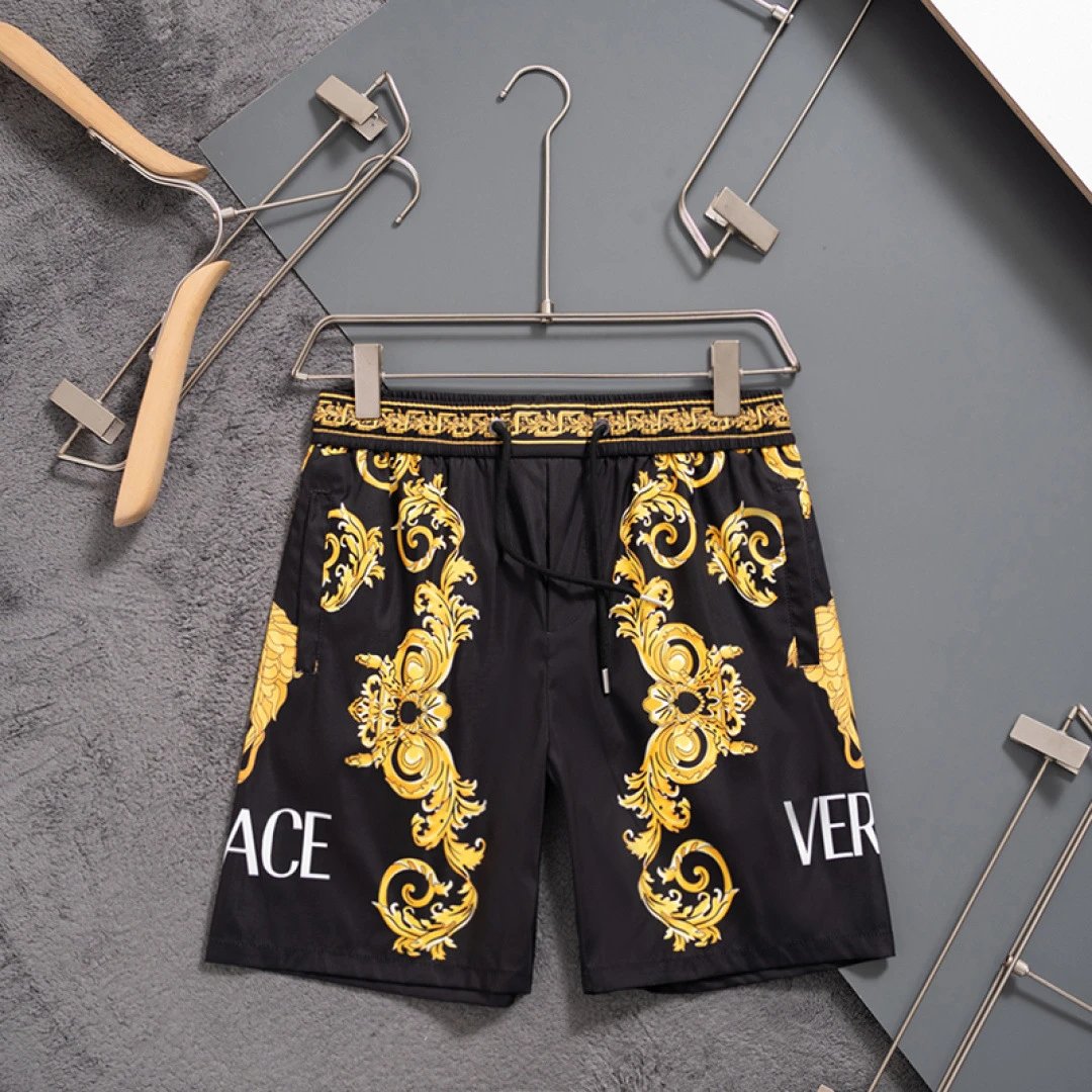 Louis Vuitton Shorts Monogram Print Drawstring — 30