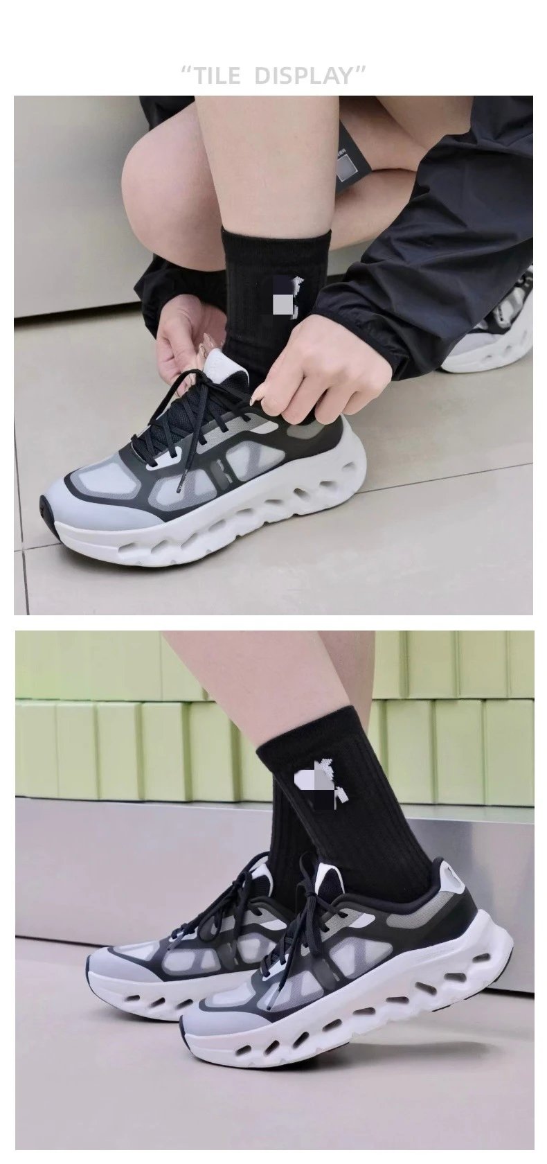 Unbranded Sneakers Mesh with hollow cushioned sole image 3