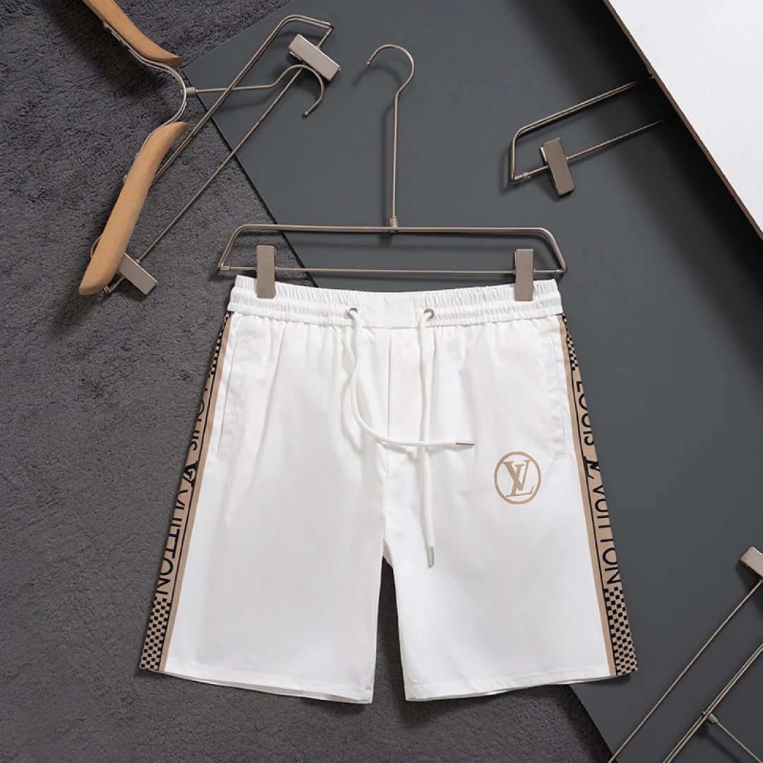 Louis Vuitton Shorts Monogram Print Drawstring — 29