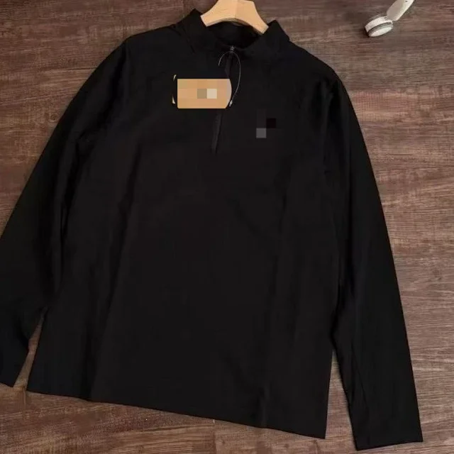 Unbranded T-Shirts Short-Sleeve Half-Zip Stand-Collar T-Shirt product detail image 12