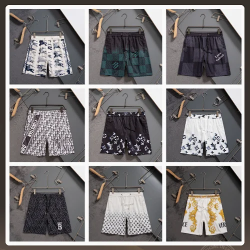 Louis Vuitton Shorts Monogram Print Drawstring product detail image 1