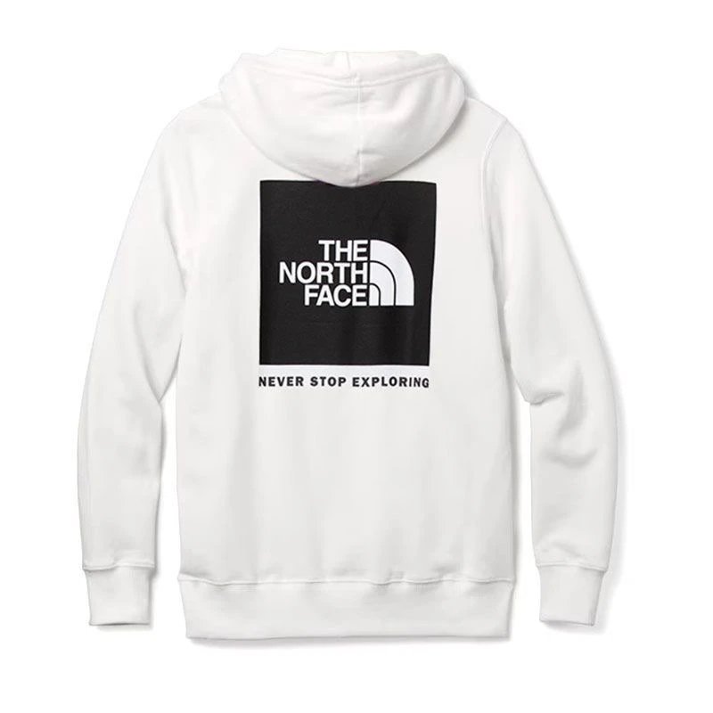 The North Face White Hooded Sweatshirt