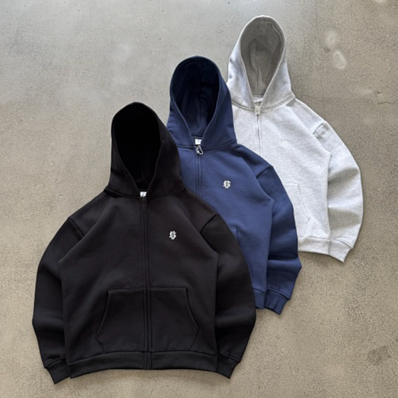 SUV zipper cardigan sweatshirt